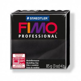 FIMO® Professional Clay, musta, 9. 