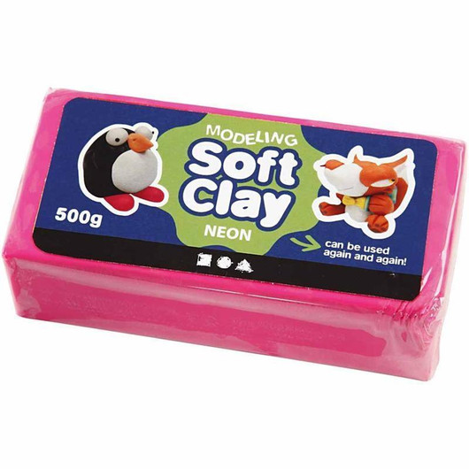 Soft Clay, neonpinkki