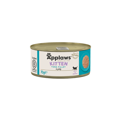 Applaws Kitten Tonnikala hyytelössä 24x70g, á 1,20€