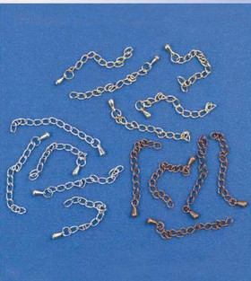 Pikkuketju, 0,65mm, 5kpl, Hopea