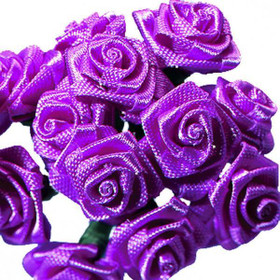 Satiiniruusut 12mm, lila