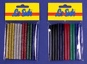 Kuumaliima patruunat värillinen / glitter