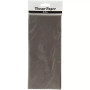 Silkkipaperi, 50x70cm, 14g, Tummaharmaa, 10 ark/pkk