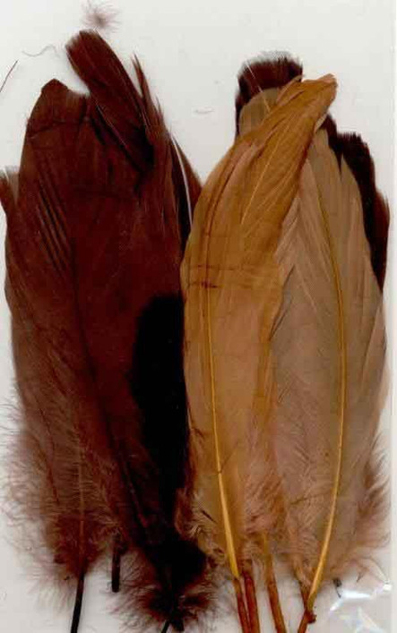 Sulka, 15kpl, ruskeat 12,5-17,5cm 