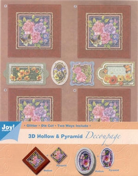 3D Stanssattu Pyramidi, kukat #1