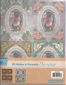 3D Stanssattu Pyramidi, kukat #1