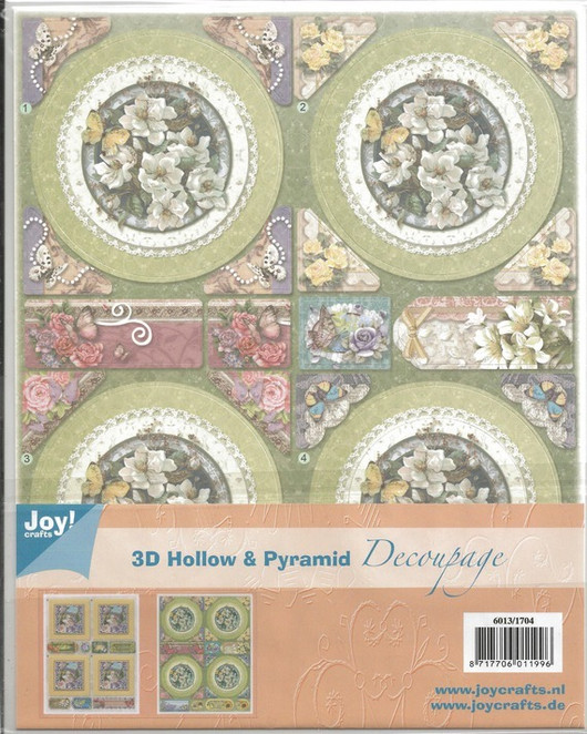 3D Stanssattu Pyramidi, kukat #2