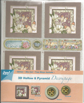 3D Stanssattu Pyramidi, kukat #4