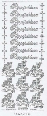 Ääriviivatarra, Rippijuhla + Ristit