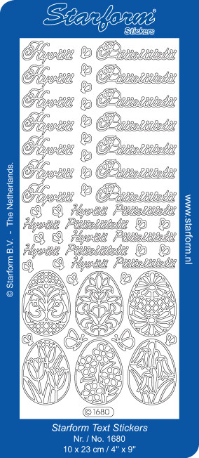 Ääriviivatarra, Hyvää Pääsiäistä