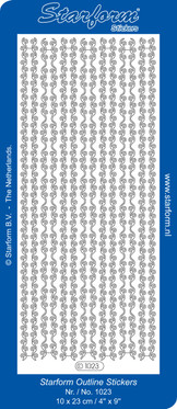 Ääriviivatarra, Koristeornamentti