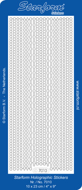 Ääriviivatarra, Glitter- raidat, Iiris/kulta