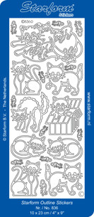 Ääriviivatarra, Kissat, kulta