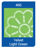 Samettitarra, Lehdet, vihreä