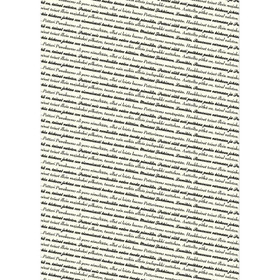 Designkartonki, Petteri Punakuono, A4, Vanilja / Valkoinen, 120g