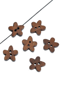 Puunappi, Tähti, 14mm