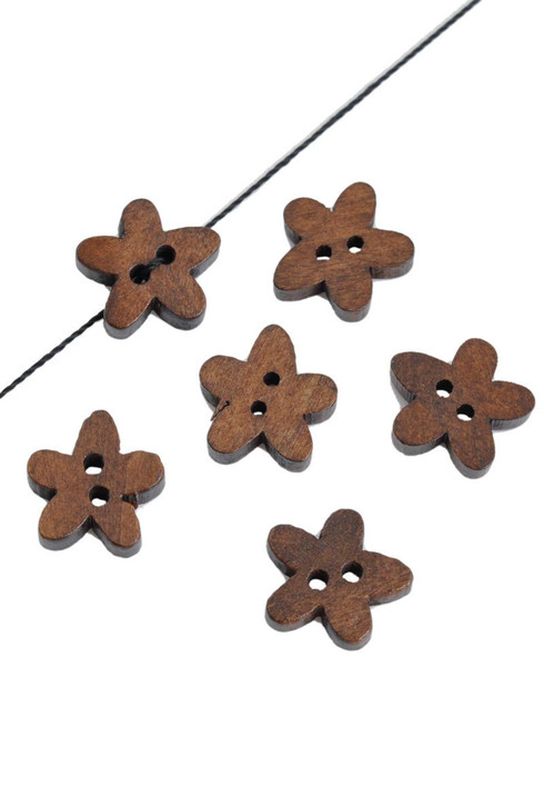 Puunappi, Tähti, 14mm