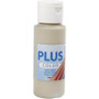 Plus Color, askartelumaali, 60ml, harmaanbeige
