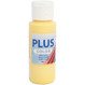 Plus Color, askartelumaali, 60ml, krookuksen keltainen