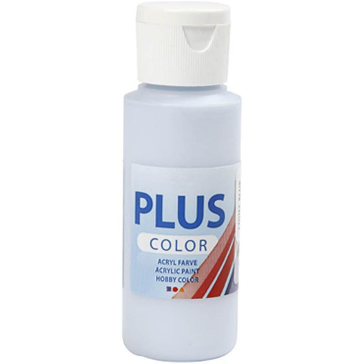Plus Color, askartelumaali, 60ml, vaaleansininen
