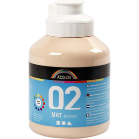 A'Color, Readymix, 02, matta, vaalea puuteri, 500ml