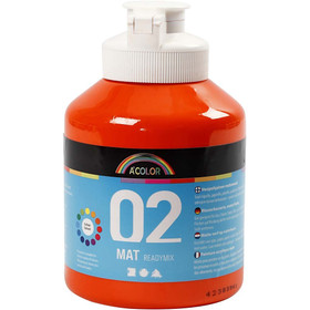 A'Color, Readymix, 02, matta, oranssi, 500ml