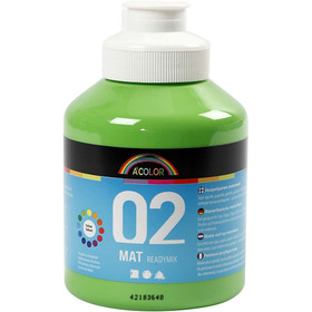 A-Color, Readymix, 02, matta, vaaleanvihreä, 500ml
