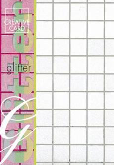 Hologrammikartonki, A4, Glitterhopea