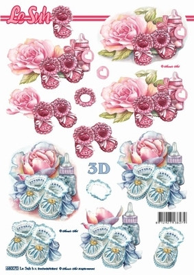 3D Stanssattu, Vauva Tyttö/Poika