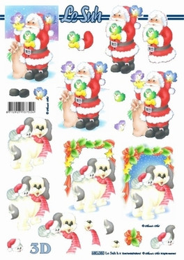 3D, Stanssattu, Joulupukki ja koira