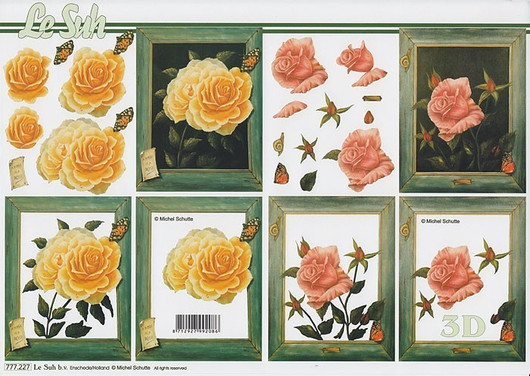 3D, Ruusut kehyksessä