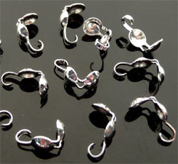 Solmusuoja, iso 11mm x 6mm, Hopea