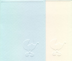 Korttipohja Vauva-aihe, Vaaleanpunainen