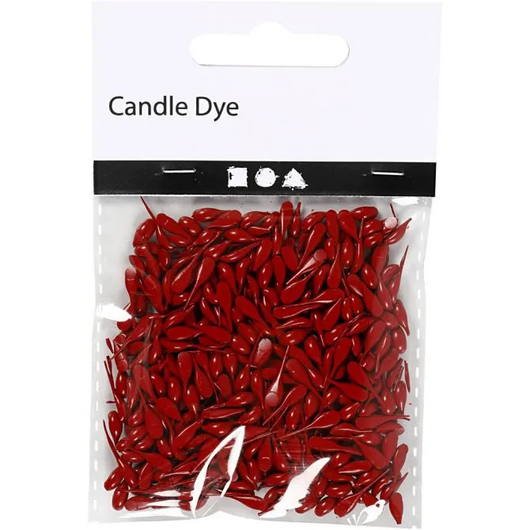 Kynttiläväri, punainen, 10g