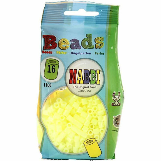 Nabbi- putkihelmet, pastelli keltainen, 1100kpl (32244)(16) 