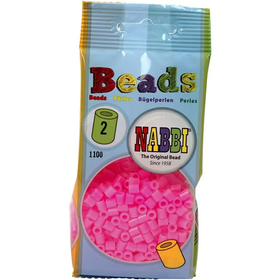 Nabbi- putkihelmet, rosa, 1100kpl (32222)(2)