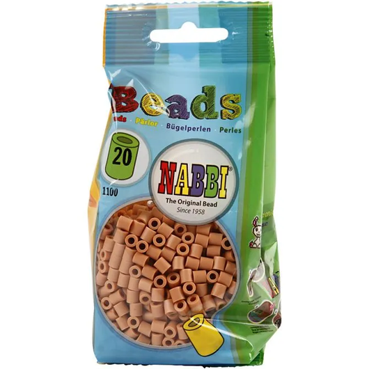 Nabbi- putkihelmet, vaaleanruskea, 1100kpl (32260)(20)