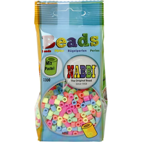 Nabbi- putkihelmet, pastellivärit, 1100kpl lajitelma