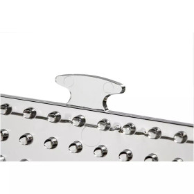 Putkihelmialusta, iso yhdistettävä neliö, koko 15x15cm, kuulto