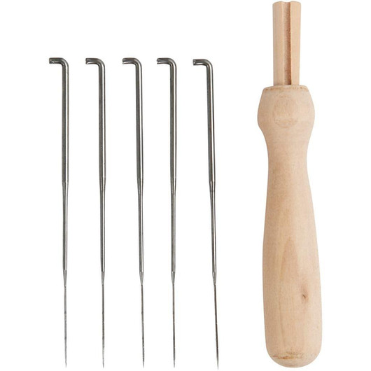 Huovutusneulan pidike, Pituus 9cm