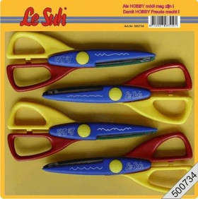 Kuviosakset, 4kpl lajitelma