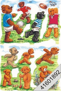 Kiiltokuva, Nalle urheilee #2