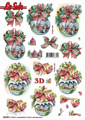 3D, Stanssattu, Joulupallo