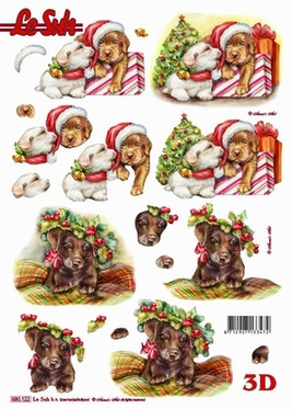 3D, Stanssattu, Joulukoirat #1