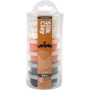 Silk Clay® silkkimassa, musta, oranssi, valkoinen, 6x14g