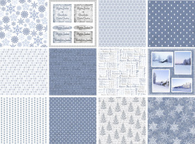 Paperilajitelma, Joulu sininen, 6