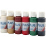 Plus Color, joulunvärit, 6x60ml