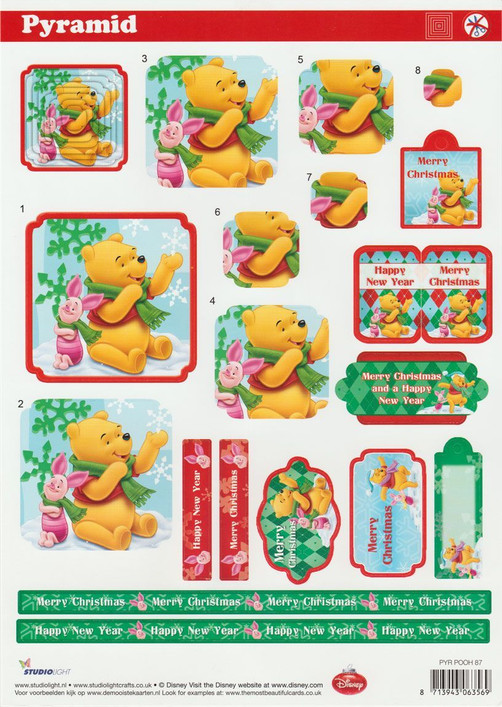 3D, Stanssattu, Nalle Puh, Joulu