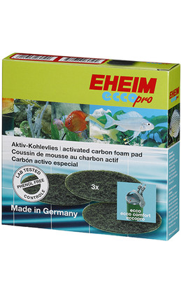 EHEIM Ecco aktiivihiilipatruuna, 3kpl, (2628310)