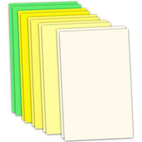 EVA-vaahtomuovi, A4 , 2mm, värilajtelma kevät